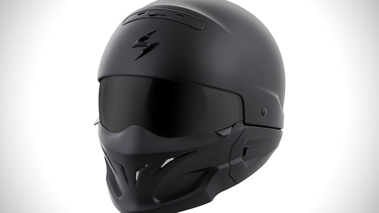 Illustratie voor: Met deze toffe Covert Modular helm draag je de drie meest populaire stijlen in één