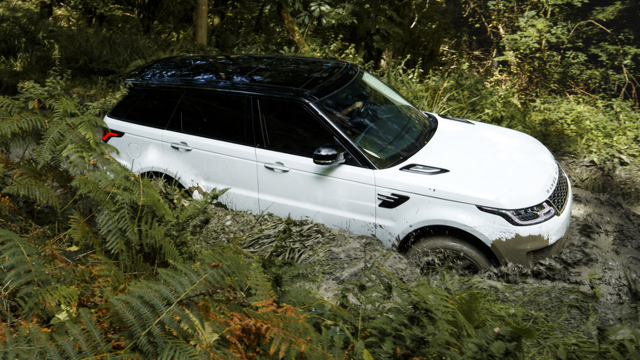 Illustratie voor: De volgende Range Rover Sport is echt een elektrisch beest