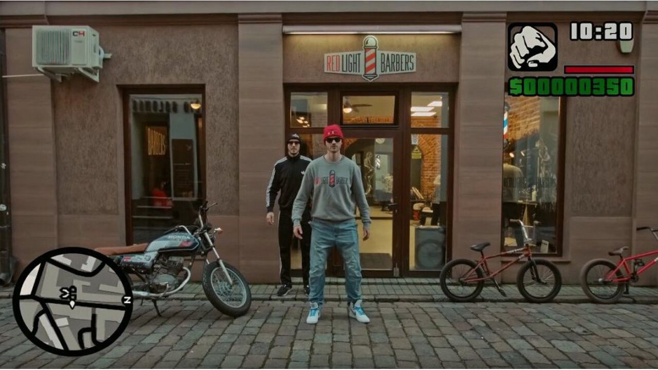 Illustratie voor: Gasten hebben GTA op geniale wijze in real life nagebootst
