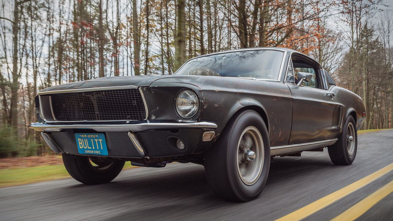 Illustratie voor: Dit is de originele 1968 Ford Mustang Bullitt uit de gelijknamige film