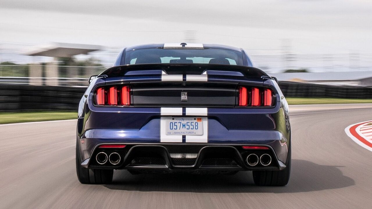 Illustratie voor: De aangescherpte Shelby Mustang GT350 is gruwelijk