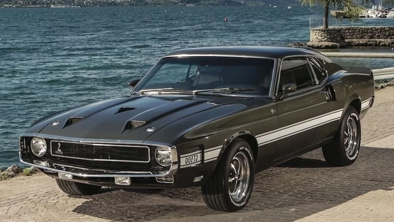 Illustratie voor: Veiling: deze schitterende Shelby Mustang GT500 uit 1969 kan van jou zijn