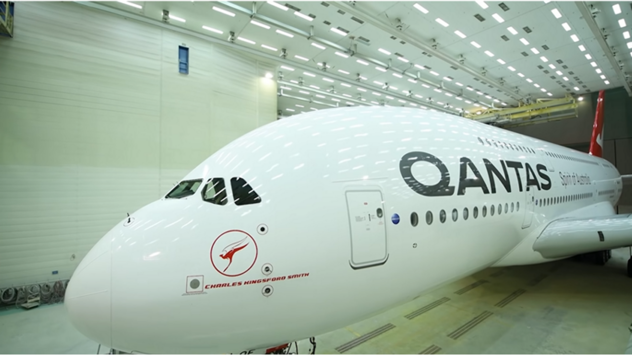 Qantas A380 gewoonvoorhem