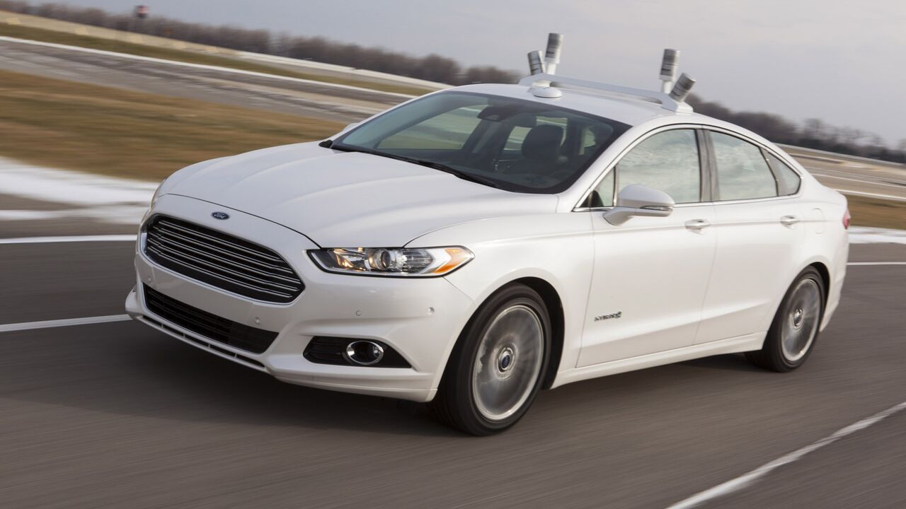 Ford Zelfrijdende Auto Autonoom