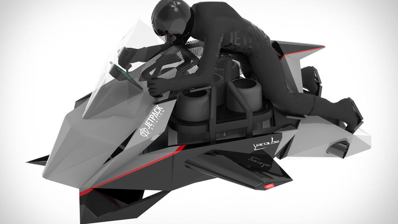 Jetpack Speeder Vliegende Motor Gewoonvoorhem