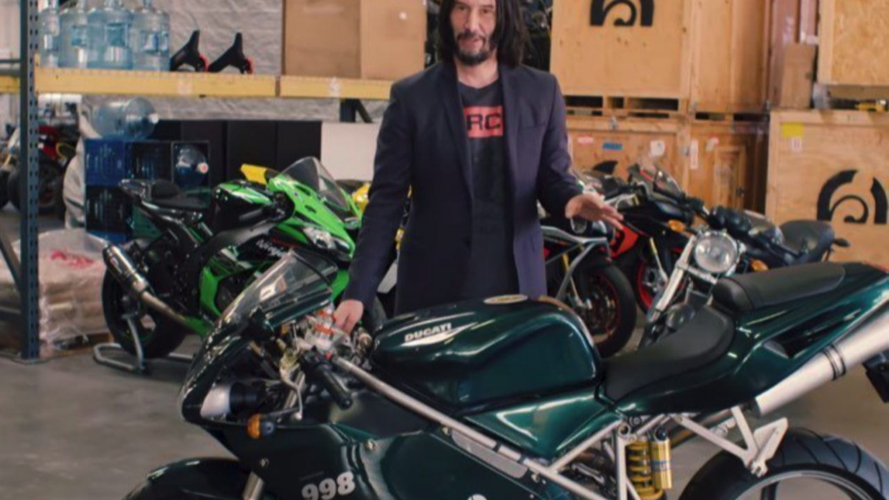 Motorverzameling Keanu Reeves