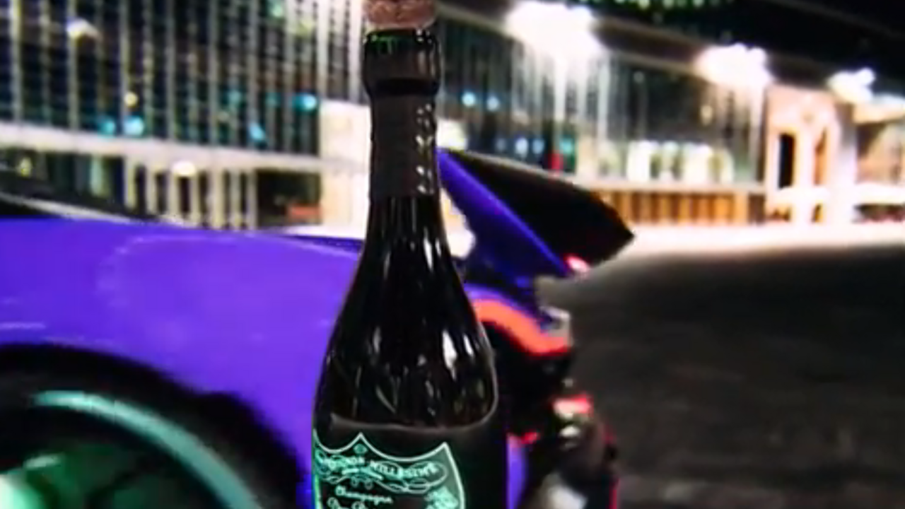 Champagnefles openen Bottlecap challenge