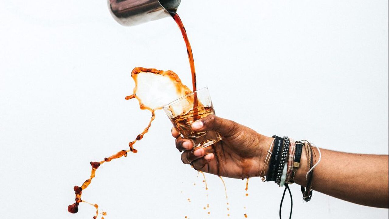 Koffie drinken