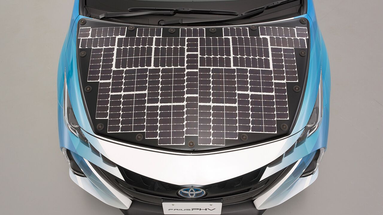 Illustratie voor: Deze elektrische auto hoef je nooit op te laden