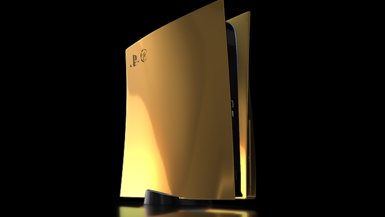 Gouden Playstation 5