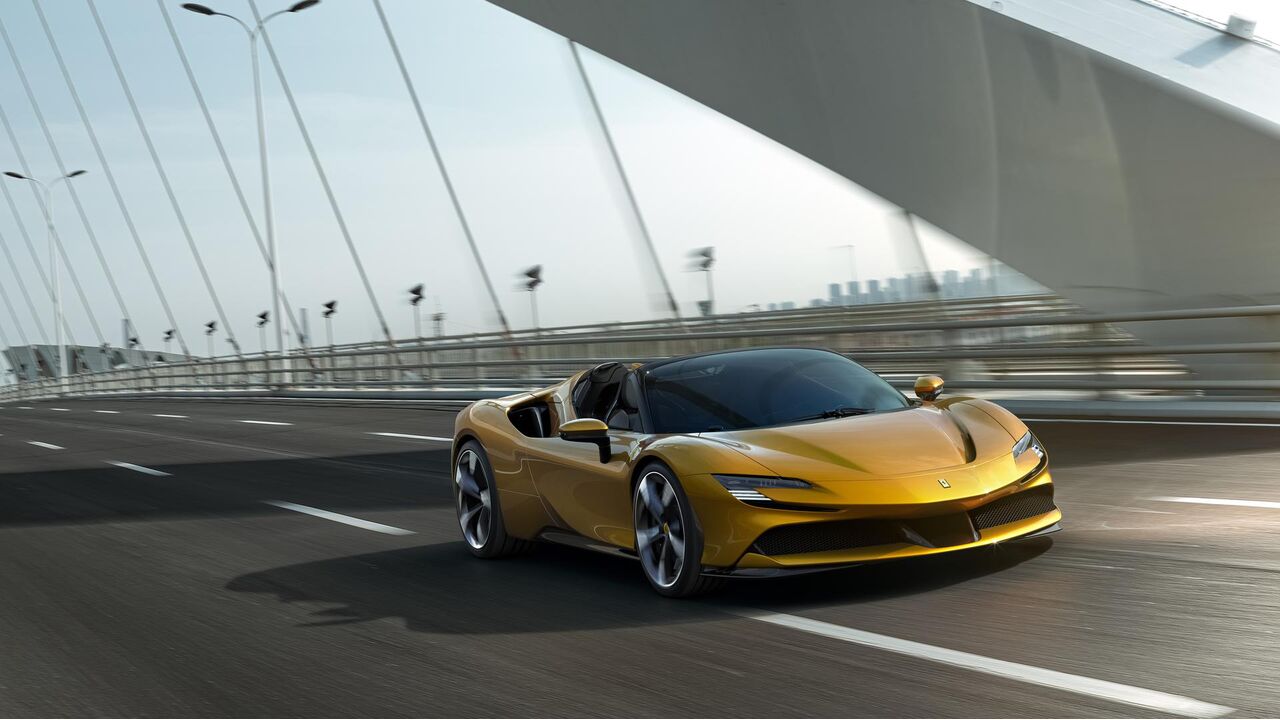 Illustratie voor: De SF90 Spider is de de nieuwe next-level plug-in hybrid van Ferrari