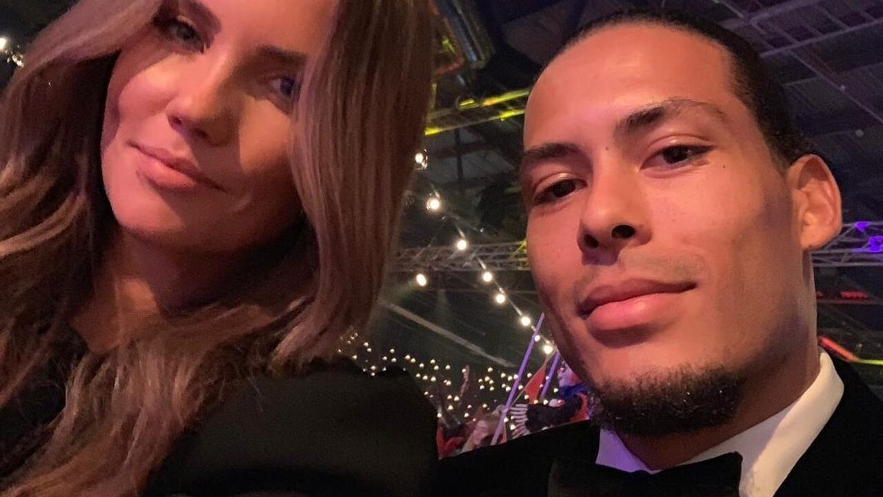 Rike nooitgedagt vrouw Virgil van Dijk