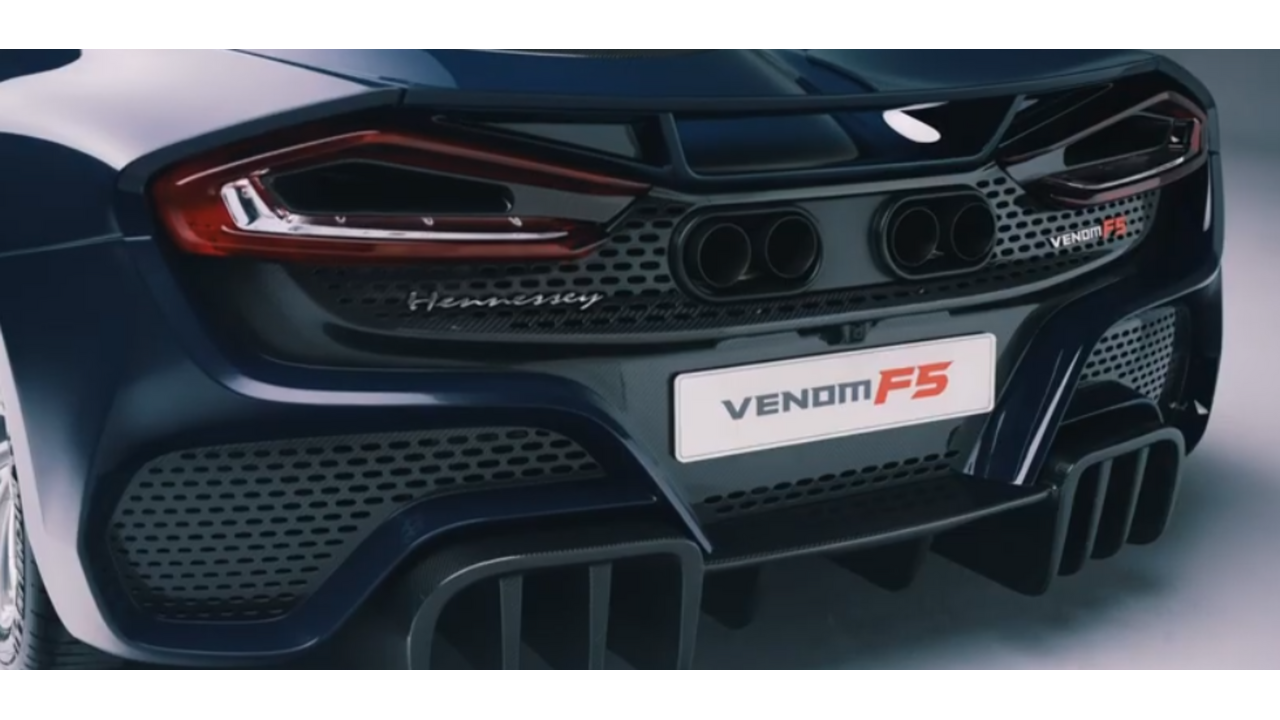 Illustratie voor: De nieuwe Hennessey Venom F5 supercar krijgt een angstaanjagend dikke motor