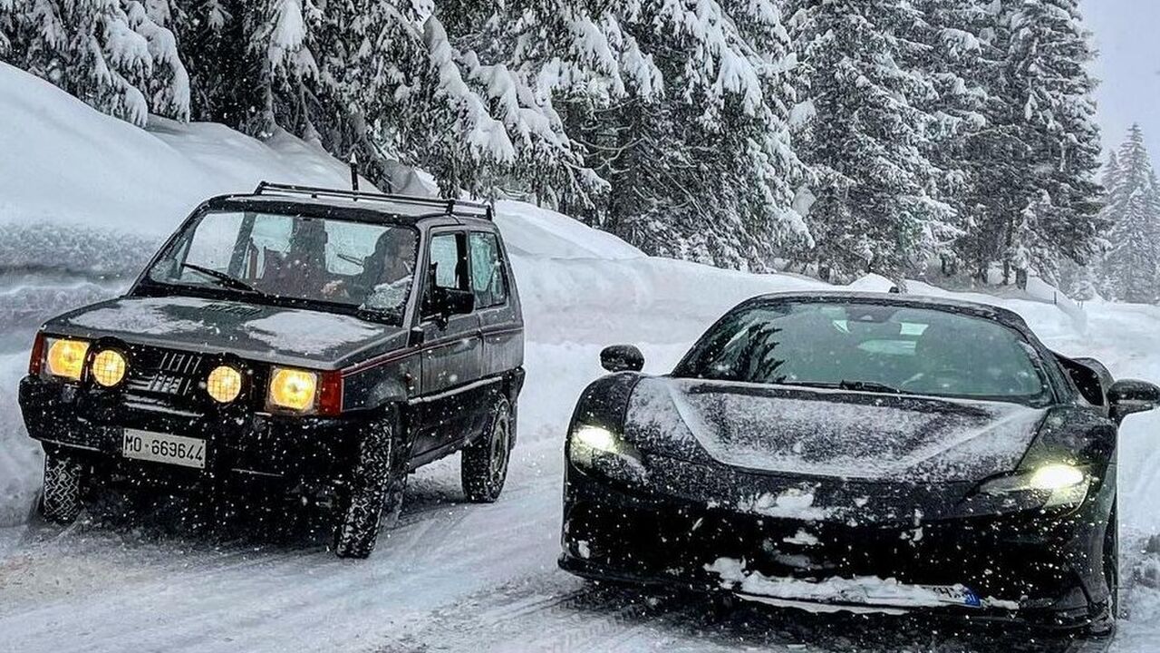 dragrace fiat Ferrari
