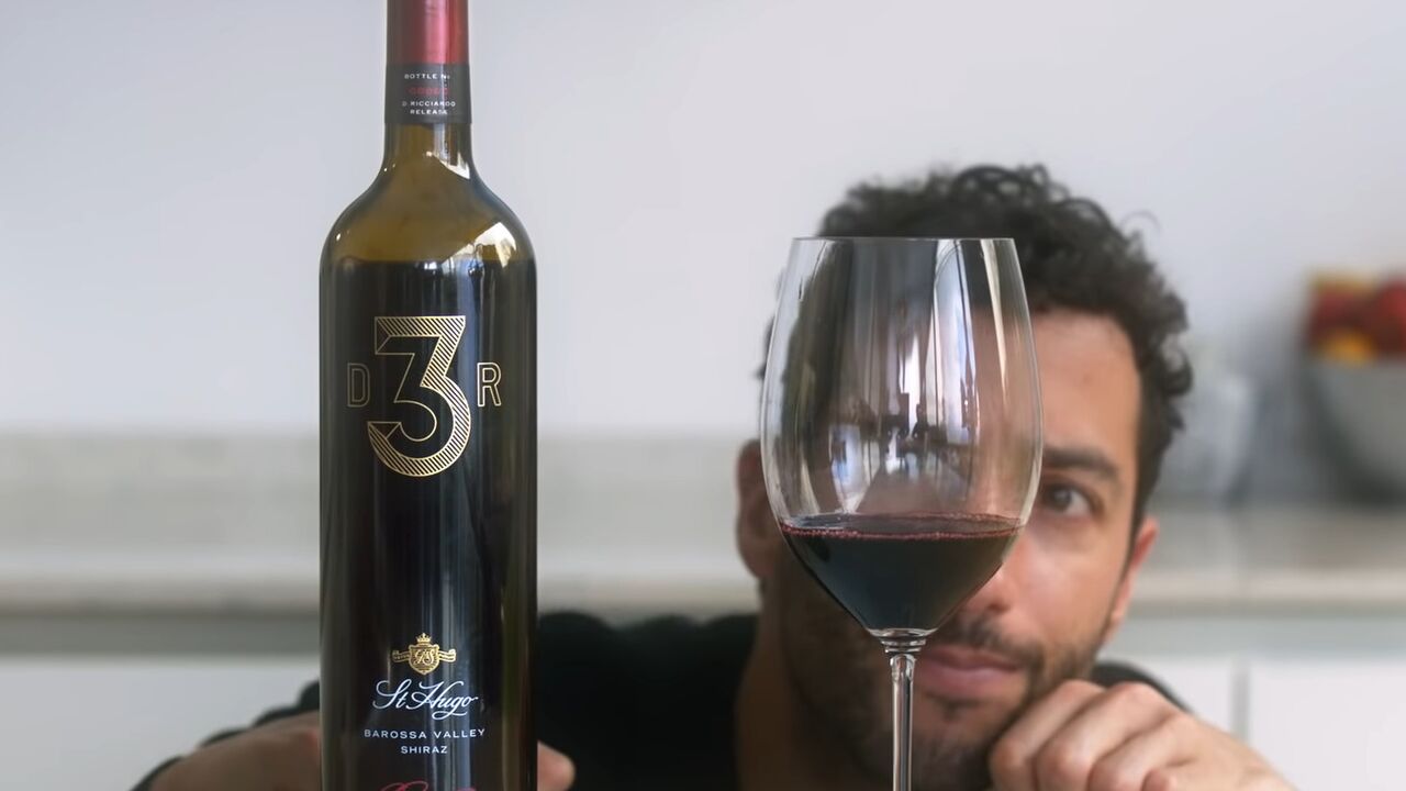 wijn van Daniel Ricciardo