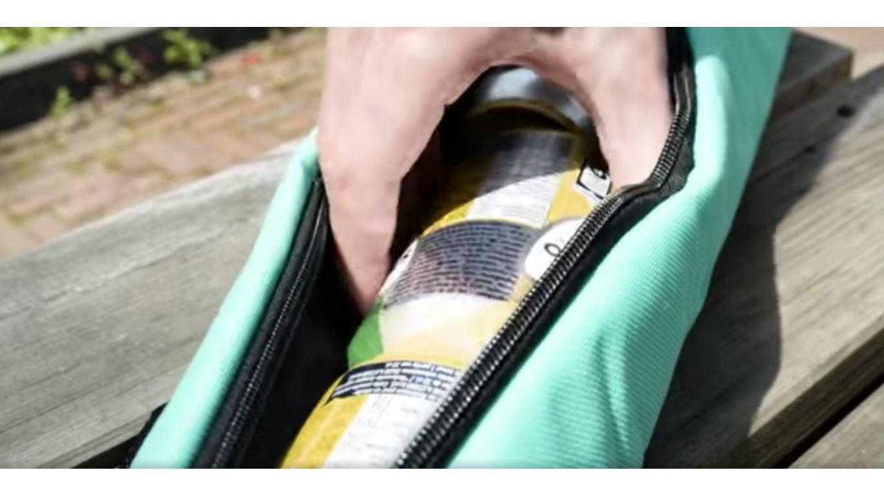 Koeltas blikjes bier