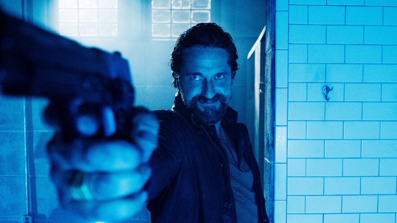 Illustratie voor: Gerard Butler is nu te zien in zinderende actiethriller ‘Copshop’
