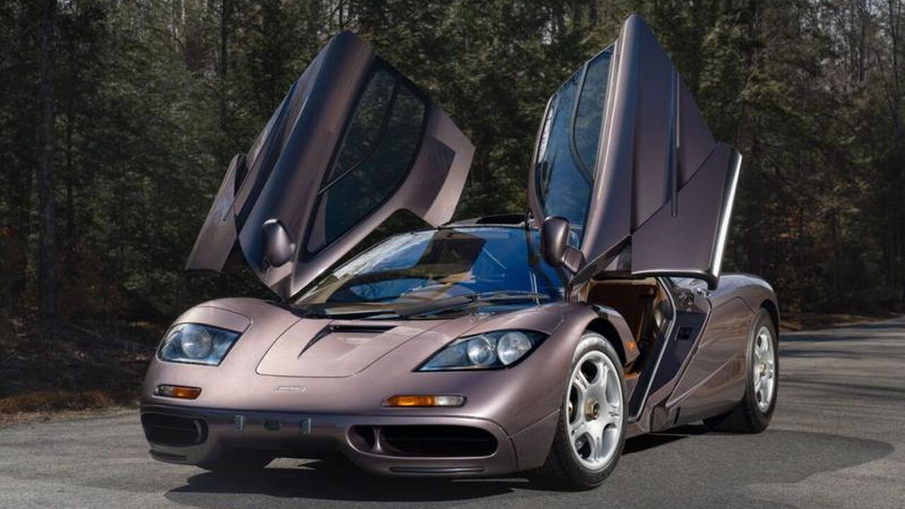 McLaren F1 geveild