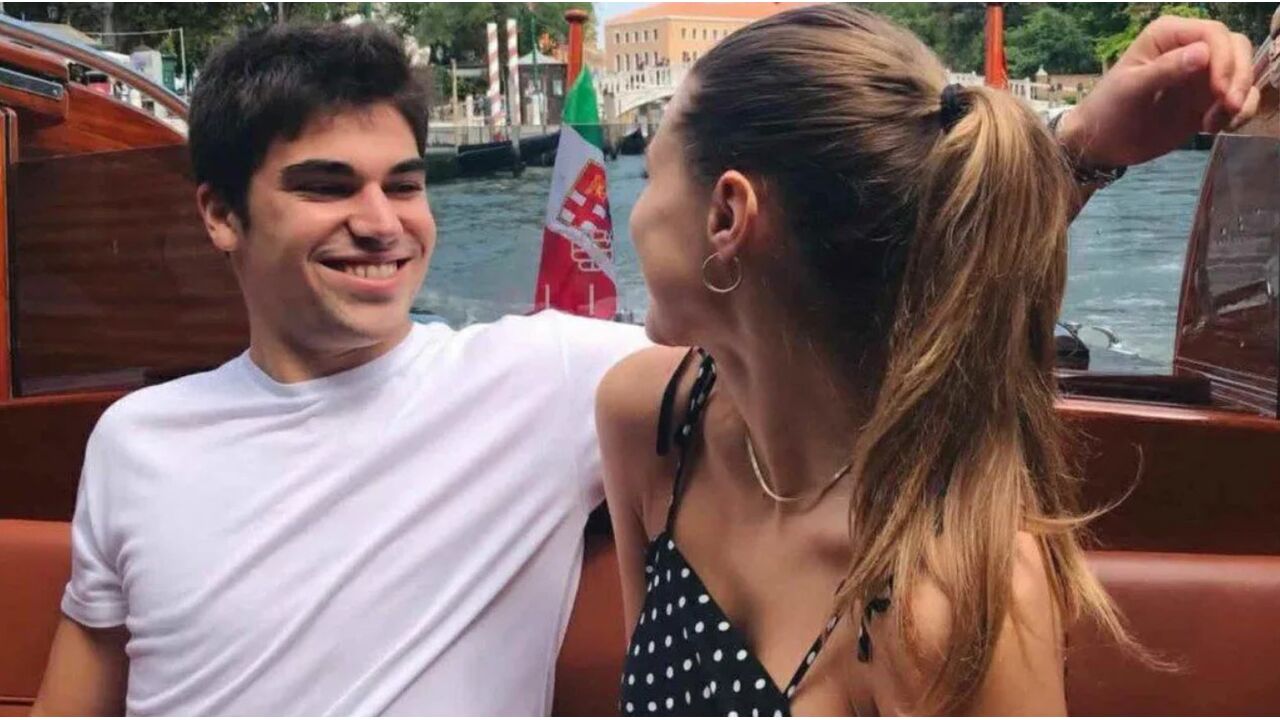 Illustratie voor: F1-coureur Lance Stroll heeft dit Italiaanse model als vriendin aan zijn zijde