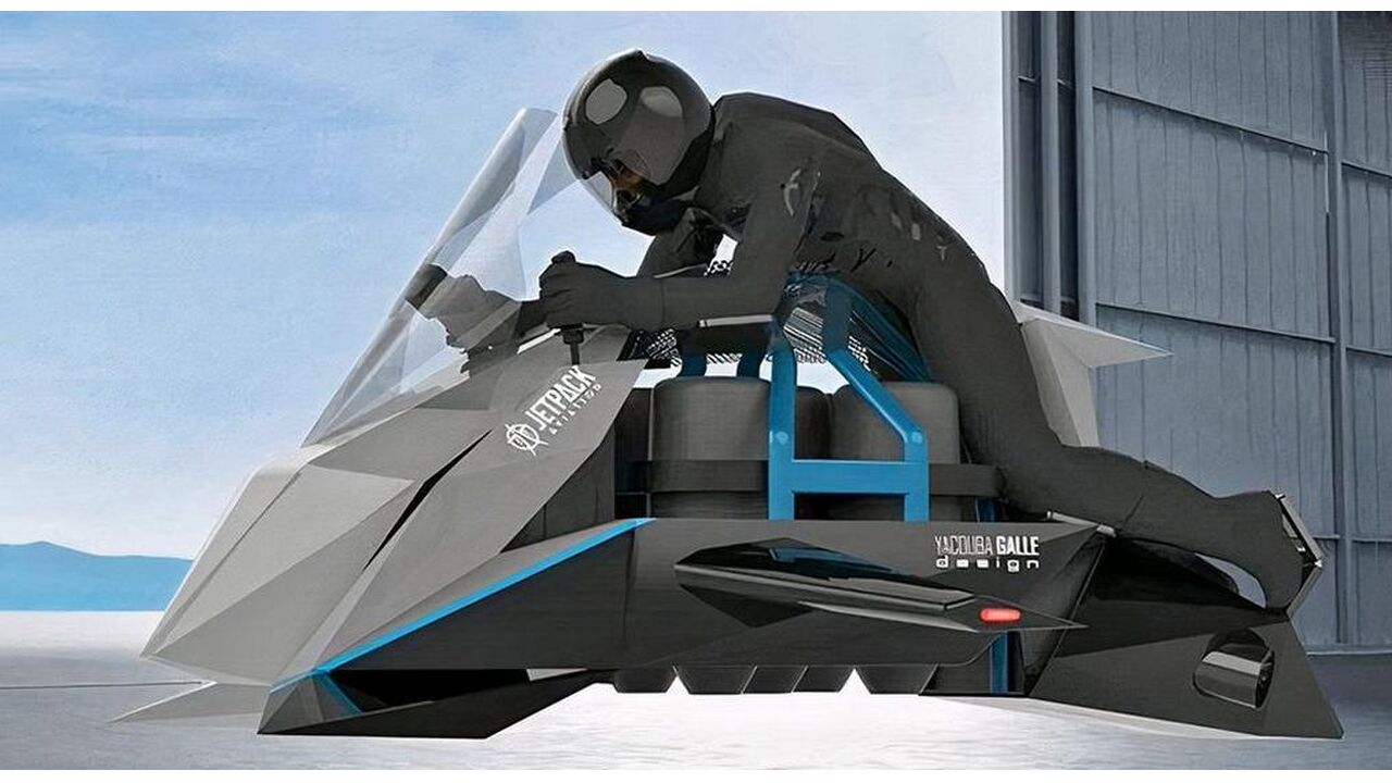 vliegende motor