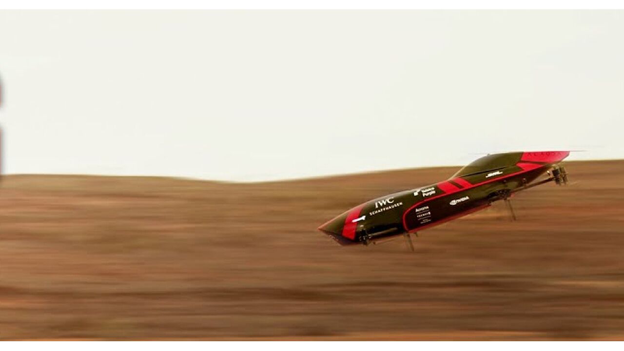 vliegende dragrace