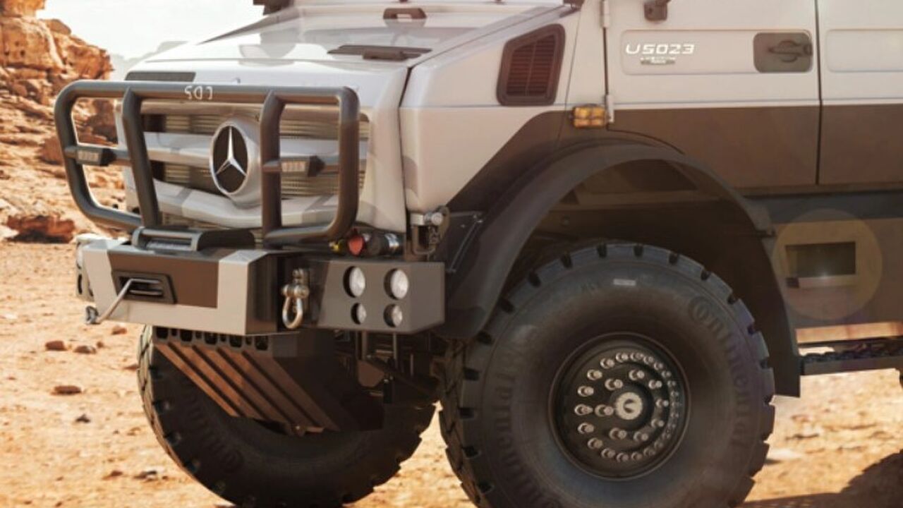 luxe Mercedes camper