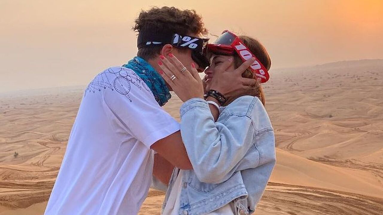 Luisinha Oliveira vriendin van Lando Norris