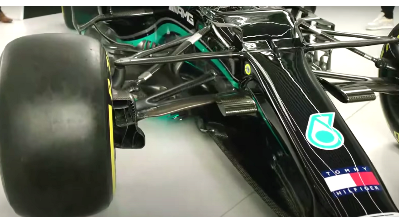 F1-auto van Mercedes