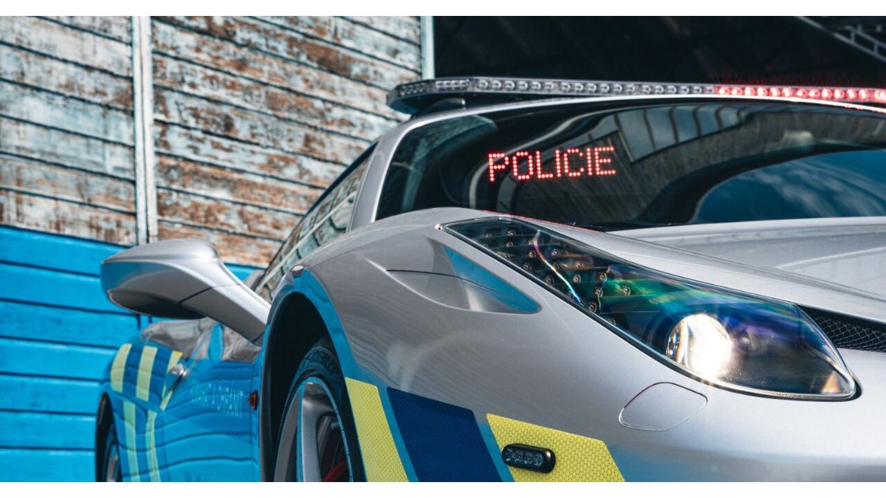 Tsjechische politie Ferrari
