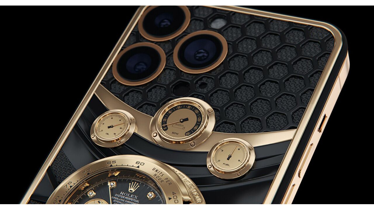 Caviar Rolex Daytona iPhone 14