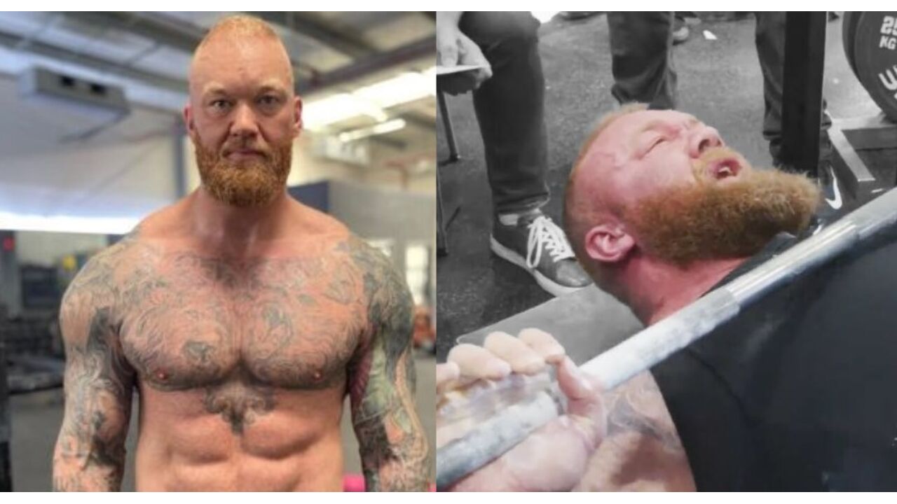 Hafthor Björnsson blessure