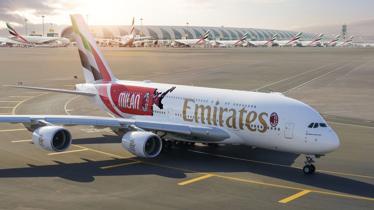 AC Milan livery Emirates