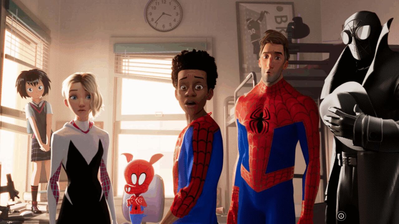Miles Morales in Spider-Man: Into the Spider-Verse