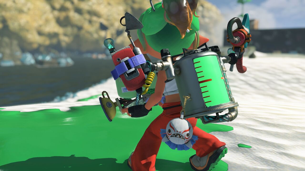 De verf is ready for battle in Splatoon RAiders