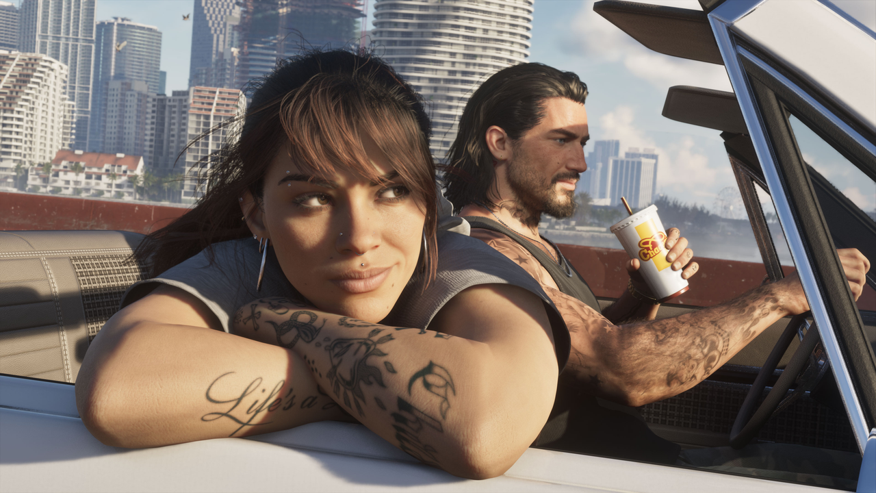 Lucia en Jason uit GTA VI