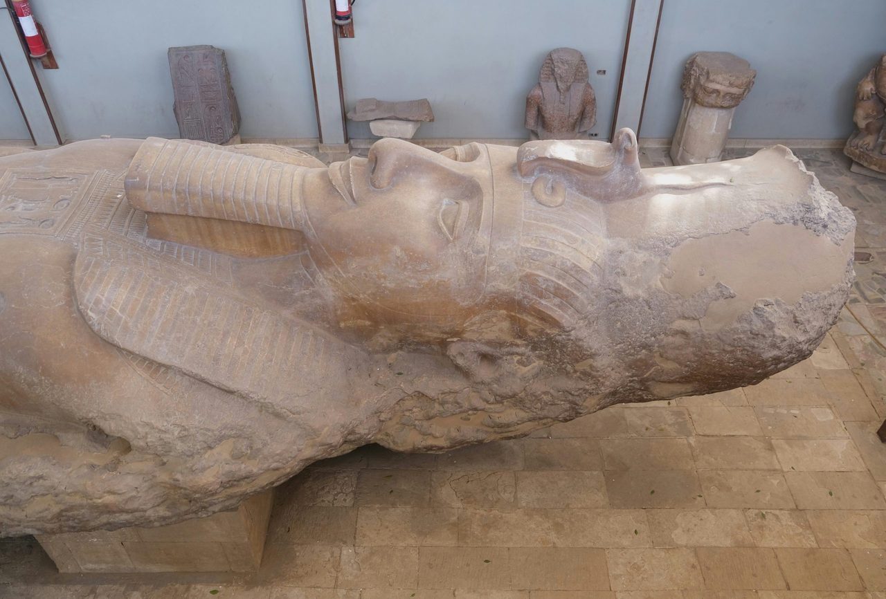 Beelden farao Ramses II ontdekt