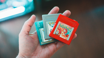 Een hand vol met Pok&eacute;mon games