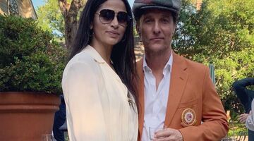 De vrouw van matthew Mcconaughey