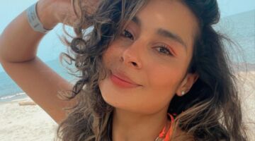 Pamela Higuita, de dochter van keeper Rene Higuita