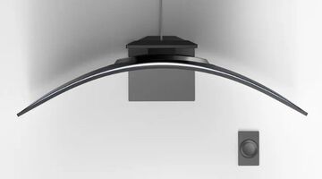 futuristische Samsung Odyssey Ark tv