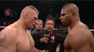 Alistair Overeem Brock Lesnar UFC