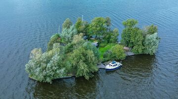privé-eiland loosdrechtse plassen