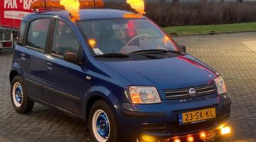 Fiat Panda mini vrachtwagen