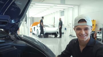 lando norris nieuwe auto 2