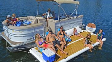 opblaasbaar eiland bol.com