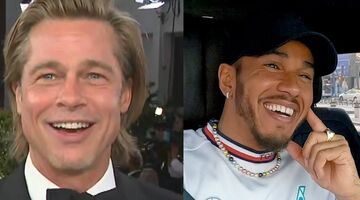 lewis hamilton brad pitt apex