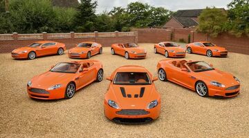 oranje aston martins