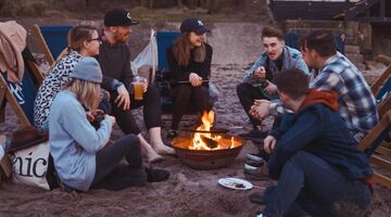 barbecue kampvuur toetjes