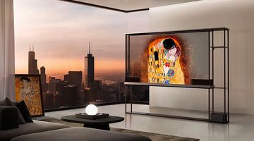 draadloze transparante OLED-tv