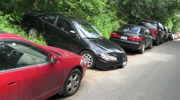 foutgeparkeerde auto